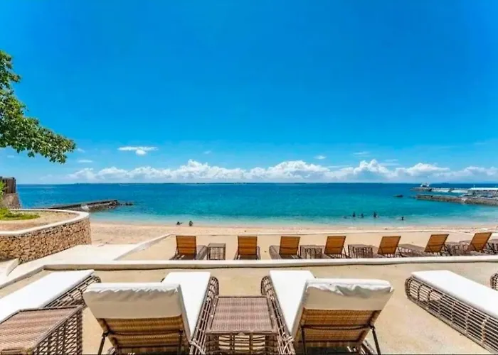 Newtown 8 Boulevard, Full Sea View, 1 Bedroom & Kitchen, Full Options, Mactan Newtown Apartment Punta Engano (Mactan)